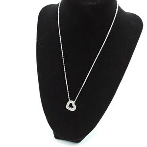 Swarovski Necklace Heart Crystal Pendant Chain
